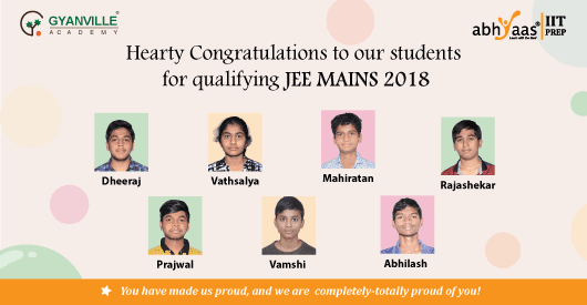 JEE MAINS 2018 Results