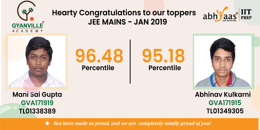 JEE MAINS 2019 Jan Results