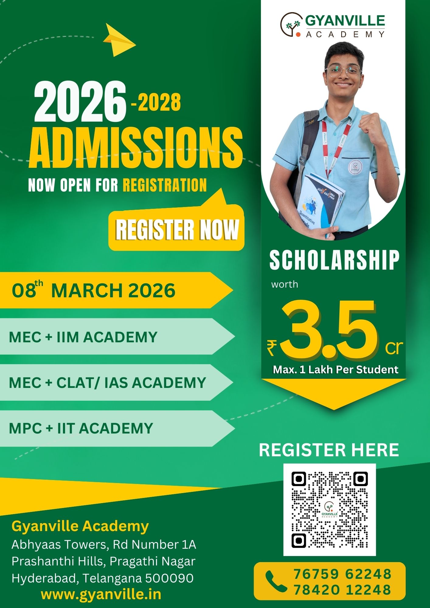 GSAT 2025 (2) MEC Junior College in Hyderabad