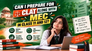 CAN I PREPARE FOR CLAT ALONG WITH MEC IN CLASS 11 AND 12?