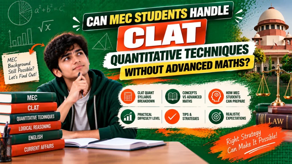 MEC students CLAT Quantitative Techniques