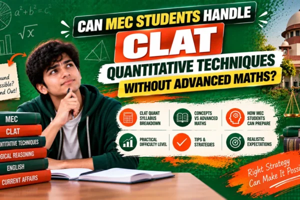 MEC students CLAT Quantitative Techniques